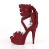 Pleaser - DELIGHT679 Sandale à bride à la cheville - Bordeaux rouge Product image